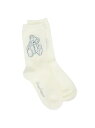 【SALE/50%OFF】Candy Stripper BROKEN BEAR SOCKS キャンディストリッパー 靴下・レッグウェア 靴下 ホワイト ブラック ピンク【RBA_E】