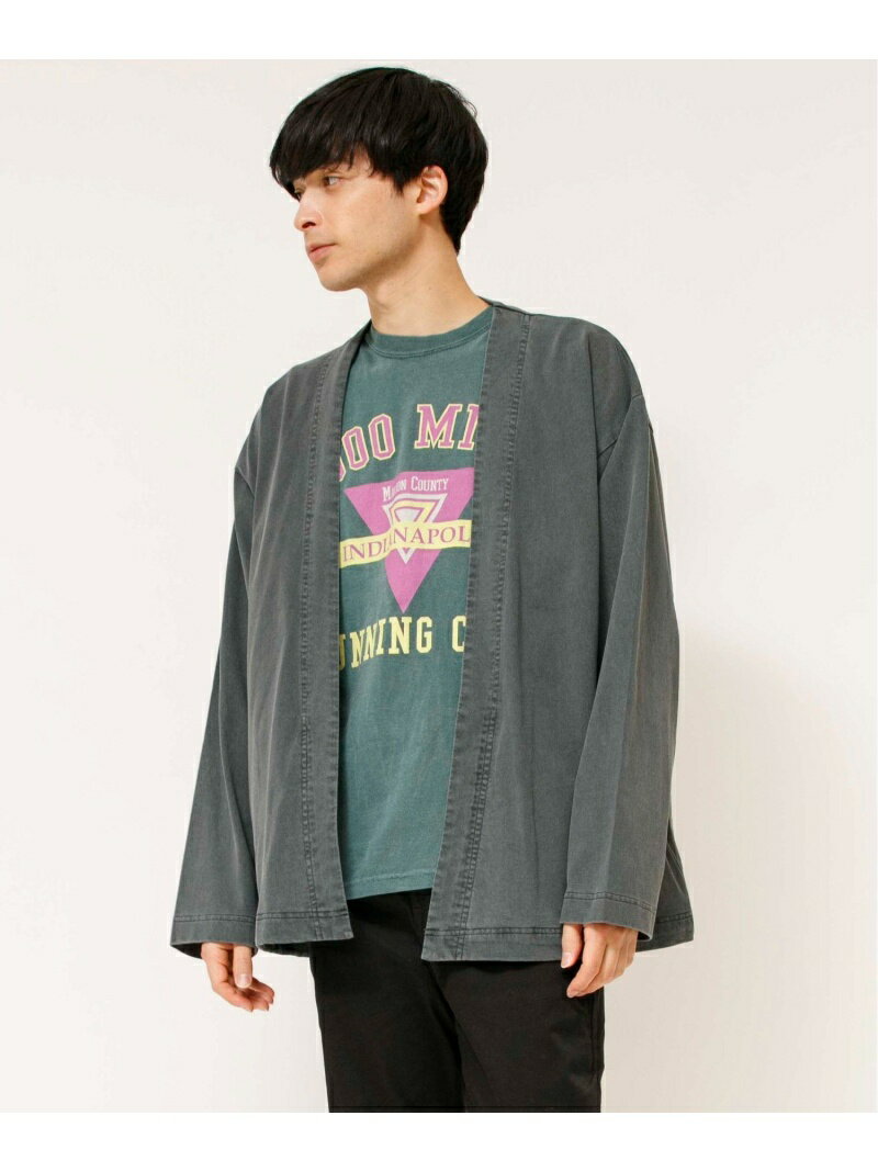 【SALE／30%OFF】Johnbull Johnbull/(M)ガーメントダイカーディガン ジョンブルプライベートラボ トップス カーディガン ネイビー グレー【RBA_E】【送料無料】