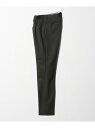 UNITED ARROWS green label relaxing GUABELLO ヘリンボーン HX 1プリーツ スーツパンツ ユナイテッドアローズ グリーンレーベルリラクシング スーツ・フォーマル スーツパンツ ブラウン グリーン【送料無料】