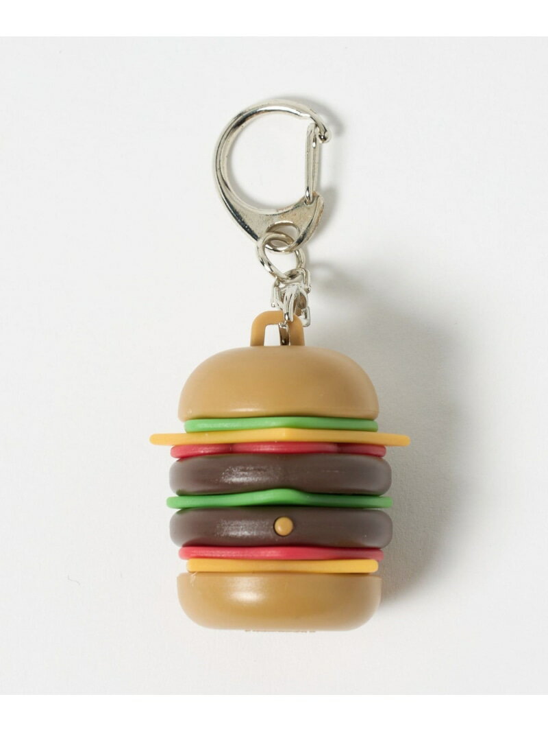 UNITED ARROWS green label relaxing ＜KIKKERLAND＞バーガー キーホルダー ユナイテッドアローズ グリーンレーベルリラクシング ファッション雑貨 チャーム・キーチェーン ブラウン