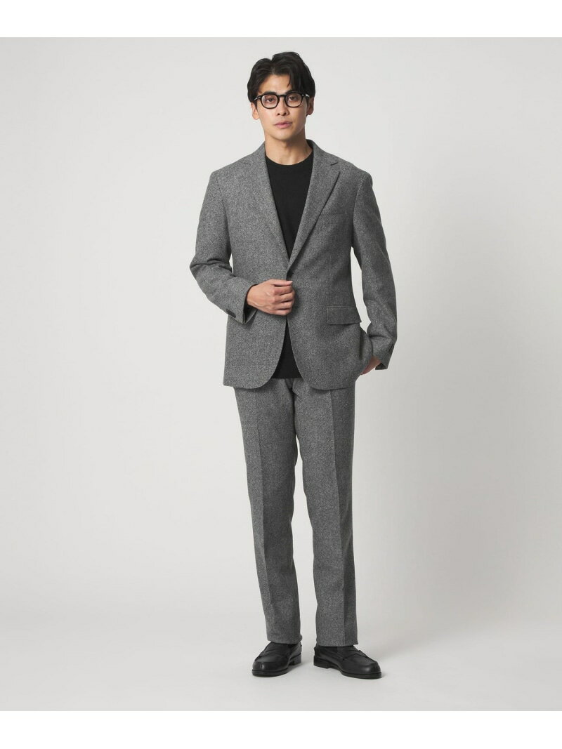 a day in the life ホームスパン グレー テーラードジャケット-セットアップ対応-＜A DAY IN THE LIFE＞ ユナイテッドアローズ アウトレット スーツ・フォーマル スーツジャケット グレー【送料無料】