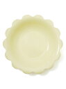 【SALE/20%OFF】Francfranc うねうね ディーププレート L イエロー フランフラン 食器・調理器具・キッチン用品 食器・皿 イエロー【RBA...