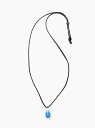 チャイハネ 蓄光ほたる玉ドロップMEN'Sネックレス アミナコレクション アクセサリー・腕時計 ネックレス オレンジ グリーン ブルー パープル