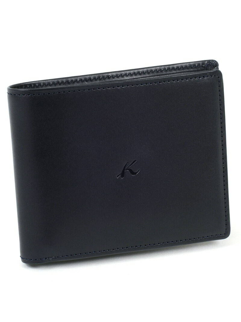 Kitamura 二折財布 RH0591 キタムラ 財布・ポーチ・ケース 財布 ネイビー ブラック【送料無料】