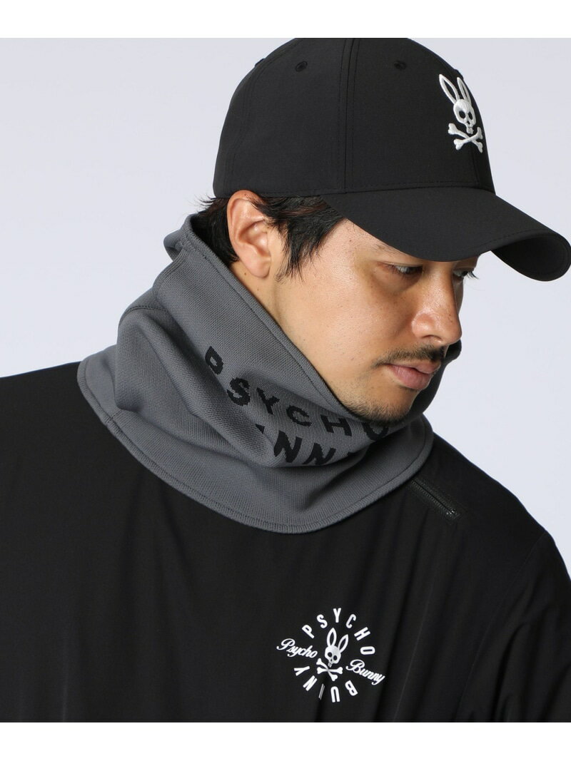 Psycho Bunny [GOLF]リバーシブルロゴ ネックカバー サイコバニー ファッション雑貨 その他のファッション雑貨 ブラック【送料無料】