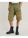 【SALE/30%OFF】G-Star RAW 【公式ショップ】P-35T RELAXED CARGO SHORTS/異素材ミックスカーゴショーツ ジースターロ...