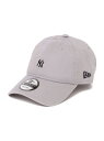 SHIPS any NEW ERA: 9TWENTY MLB ミニ ロゴ キャップ シップス 帽子 キャップ ブラック グレー【送料無料】