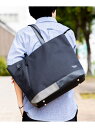 BEAMS HEART MEN 【A4サイズ収納可】ポリエステル 杢素材 コンビ トート バッグ 新生活 ビジネス ビームス ハート バッグ トートバッグ ブラ...