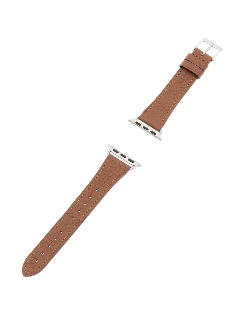 HIROB yKUROCURRANT / NJgzApple watch belt / Shrink leather qu t@bVG ̑̃t@bVG uE ubN O[yz