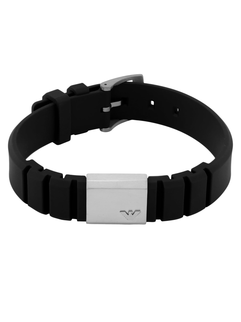 EMPORIO ARMANI Black Bracelet EGS3079040 ウォッチステーションインターナショナル アクセサリー 腕時計 ブレスレット バングル ブラック【送料無料】