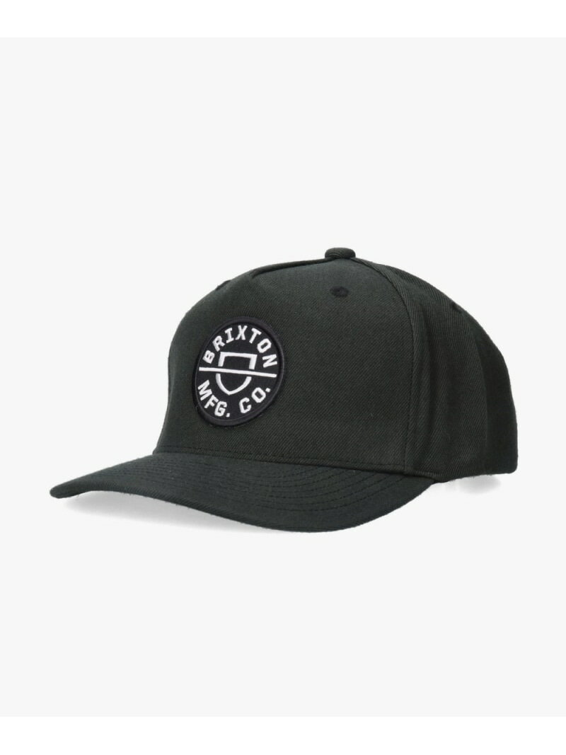 BRIXTON BRIXTON CREST C NETPLUS MP SNPK / ブリクストン オーバーライド 帽子 キャップ ブラック【送料無料】