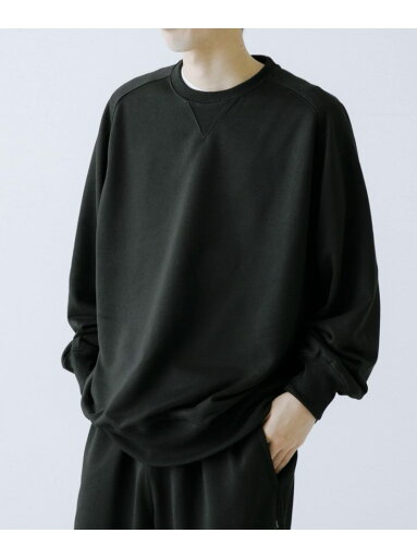 URBAN RESEARCH BUYERS SELECT DAIWA PIER39 TECH SWEAT CREW FREEDOM SLEEVE ユーアールビーエス トップス スウェット・トレーナー ブラック グレー【送料無料】 URBAN RESEARCH BUYERS SELECT DAIWA PIER39 TECH SWEAT CREW FREEDOM SLEEVE ユーアールビーエス トップス スウェット・トレーナー ブラック グレー【送料無料】