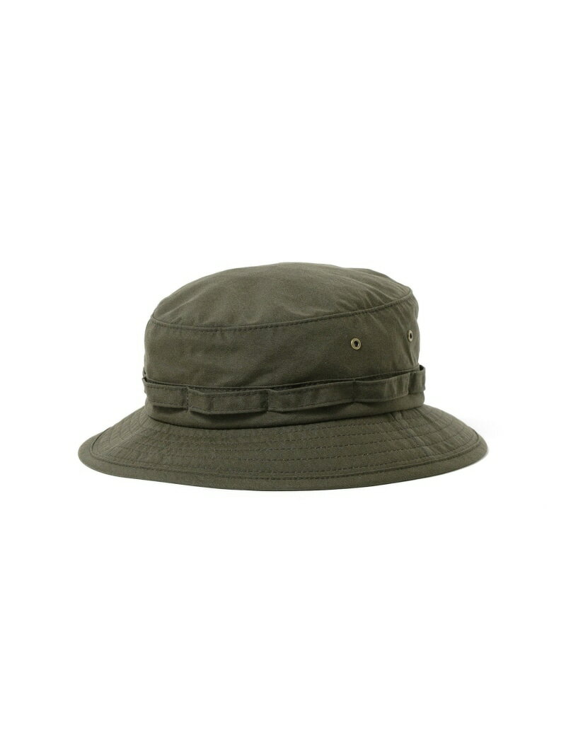 【SALE／40%OFF】BEAMS PLUS 【1/16再値下げ】ナイロンオックスフォード ジャングルハット ビームス メン 帽子 ハット ベージュ カーキグリーン【RBA_E】【送料無料】