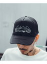 Subciety Goin' crazy mesh cap サブサエティ 帽子 キャップ レッド ブラック ネイビー ブルー