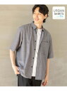 【SALE/33%OFF】GLOBAL WORK アーバンシャツAIR/5分袖/986848 グローバルワーク トップス その他のトップス ネイビー グレー ブ...