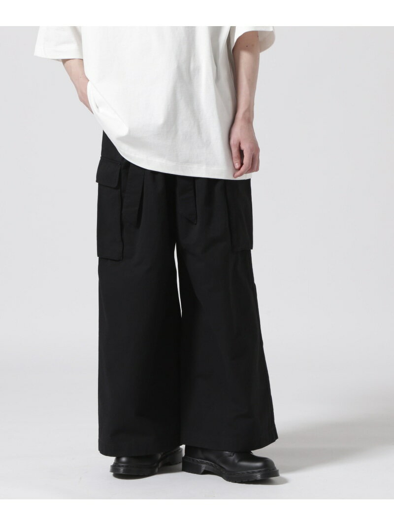 【SALE／30%OFF】GARDEN TOKYO Toironier/トワロニエ/ELEPHANT CARGO PANTS ガーデン パンツ その他のパンツ シルバー ブラック ホワイト【RBA_E】【送料無料】