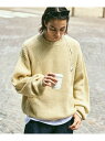 【SALE/50%OFF】FREAK'S STORE リラックスフィット 畦編み クルーネック ニット 【限定展開】 24AW フリークスストア トップス ニッ...