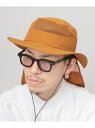 A.M.S. ハット アドベンチャーハット サンシェード付き メンズ レディース 帽子 撥水 エー.エム.エス. 帽子 ハット ブラック オレンジ グレー