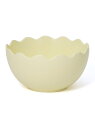【SALE/20%OFF】Francfranc うねうね ボウル L イエロー フランフラン 食器・調理器具・キッチン用品 食器・皿 イエロー【RBA_E】【先...