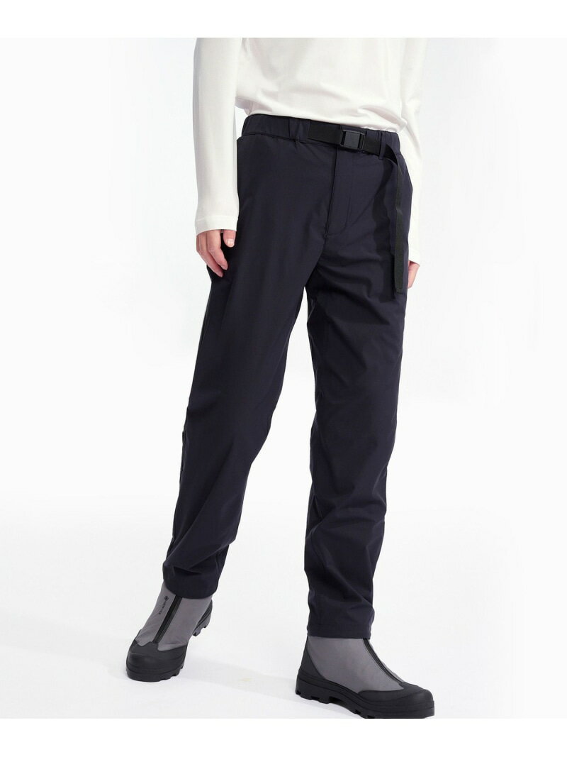 【SALE／30%OFF】AIGLE 撥水 ソロテックス ストラップ テーパードパンツ / イージーパンツ エーグル パンツ その他のパンツ グレー ブラック【RBA_E】【送料無料】(4)
