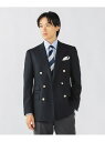 BEAMS HEART MEN 6ボタン ダブルブレステッド ブレザー ジャケット(S~XL) ビームス ハート ジャケット・アウター テーラードジャケット・ブレザー ネイビー【先行予約】*【送料無料】