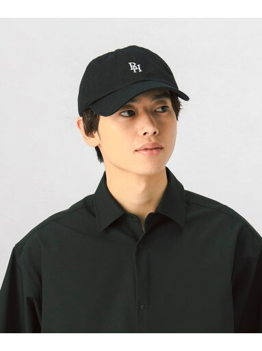 BEAMS HEART MEN スモール BHロゴ ベースボールキャップ ビームス ハート 帽子 キャップ ネイビー ブラック BEAMS HEART MEN スモール BHロゴ ベースボールキャップ ビームス ハート 帽子 キャップ ネイビー ブラック