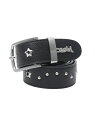 X-girl X-girl/(U)STAR EYELET BELT エックスガール ファッション雑貨 ベルト ブラック【先行予約】*【送料無料】