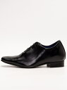 MM/ONE +6cm ホールカット ビジネスシューズ / 3.0cmインヒール シュベック シューズ・靴 レースアップ・ドレスシューズ ブラウン ブラック【送...
