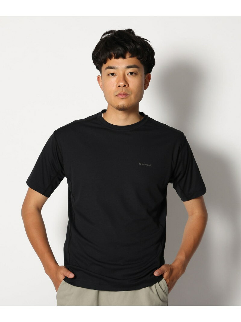 Snow Peak Pe Power Dry Short Sleeve T-Shirt Xm[s[N gbvX Jbg\[ETVc ubN lCr[ IWyz