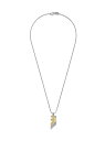 EMPORIO ARMANI Silver Tone Necklace EGS3073040 EHb`Xe[VC^[iVi ANZT[Erv lbNX Vo[yz