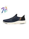 PUMA ユニセックス ソフトライド フレックス レース イーズイン ワイド ランニングシューズ プーマ シューズ・靴 スニーカー ネイビー【送料無料】