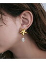 IRIS47 IRIS 47/asteria pearl earring BO119 セットアップセブン アクセサリー・腕時計 イヤリング・イヤーカフ ゴールド...