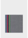 PS Paul Smith スポーツストライプライン タオルハンカチ ポール・スミス ファッション雑貨 その他のファッション雑貨 グレー