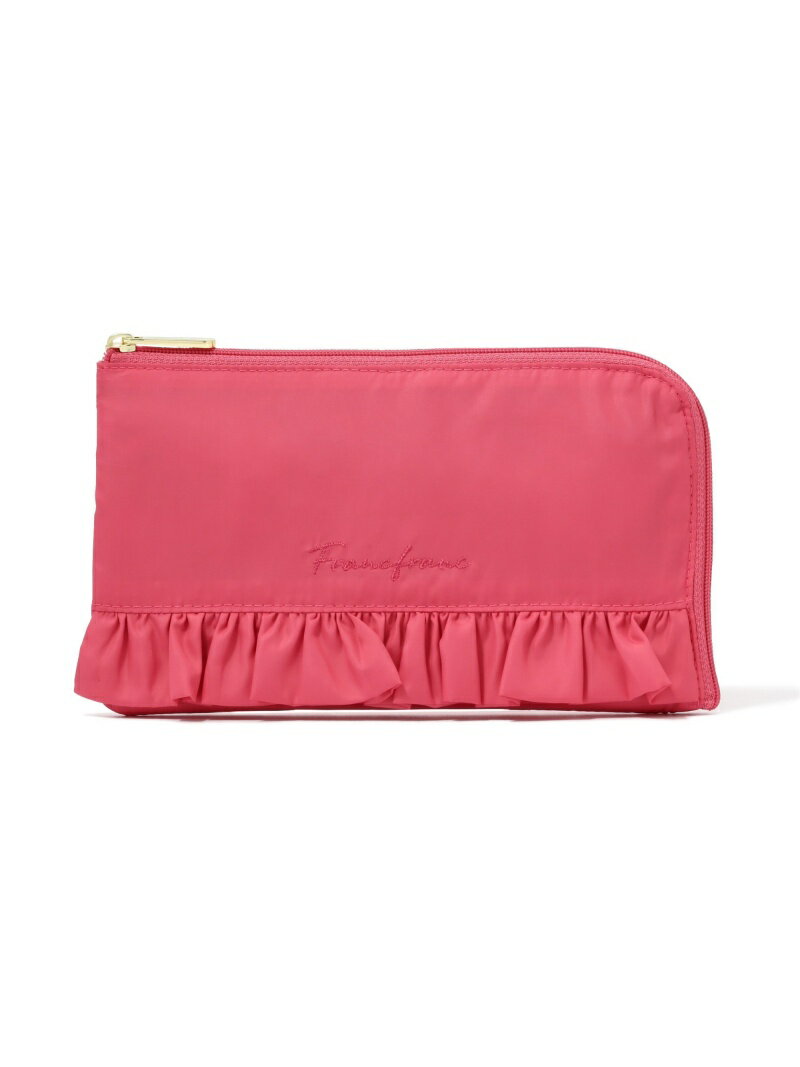 【SALE／62%OFF】Francfranc ヴォヤージュ ティッシュ&マスクポーチ フランフラン ファッション雑貨 マスク ピンク【RBA_E】のサムネイル