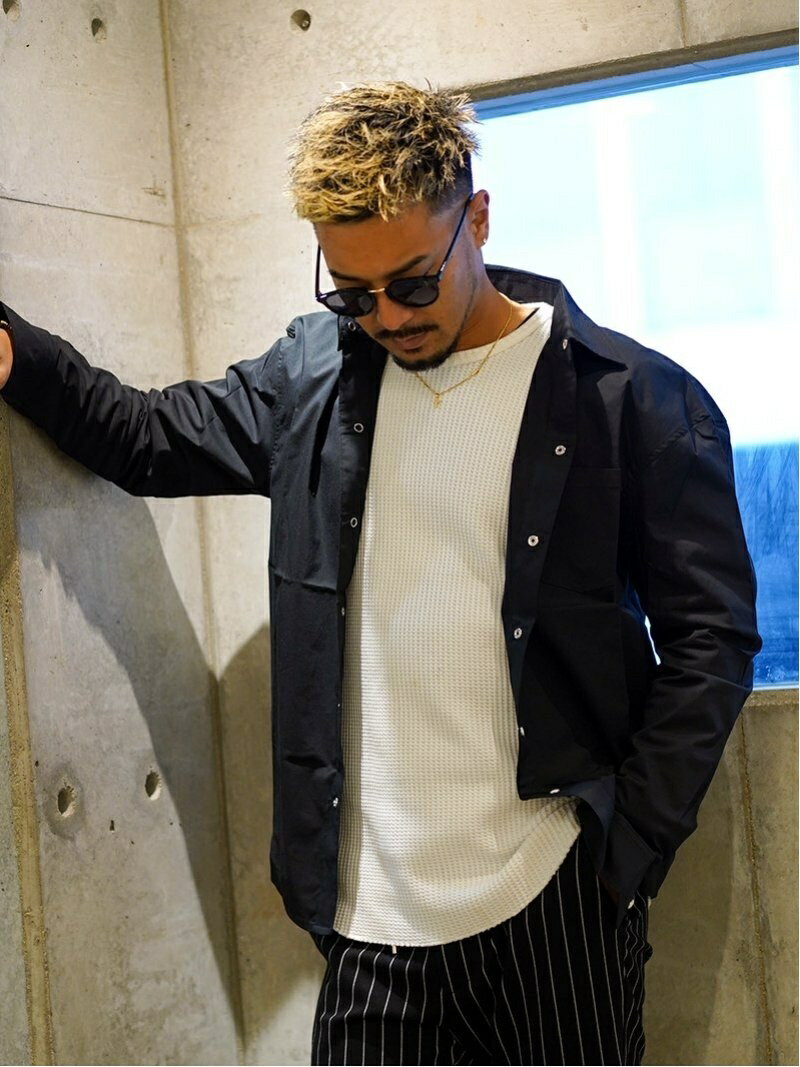 WHIM ROTH whim ROTH/(M)Loose Broad L/SH アダムスジャグラー トップス シャツ・ブラウス ホワイト ブ..