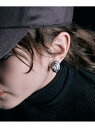 IRIS47 IRIS 47/beacon earring BO115 セットアップセブン アクセサリー・腕時計 イヤリング・イヤーカフ ブラック ゴールド【送...