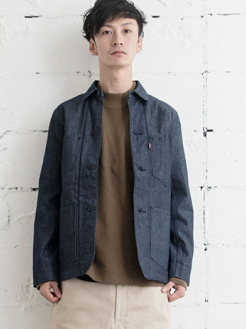 Levi's Blanket Lined Selvedge Utility Coat 34997: 0000 Indigo