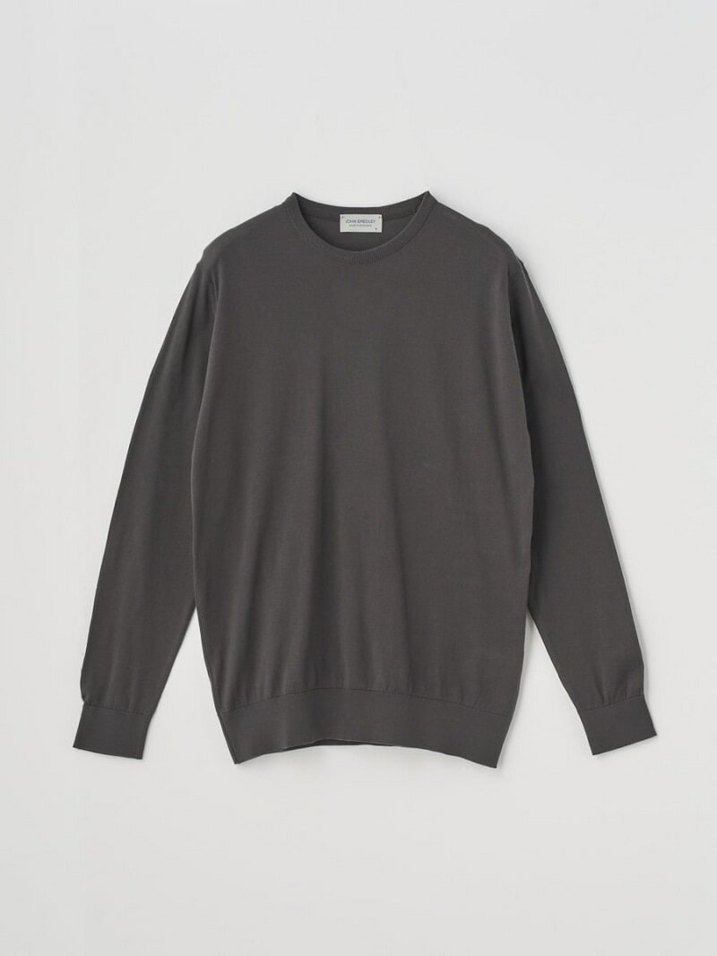 JOHN SMEDLEY Crew neck Long sleeved Pullover ｜ DAVID ｜ 30G MODERN FIT ジョンスメドレー トップス ニット パープル【送料無料】