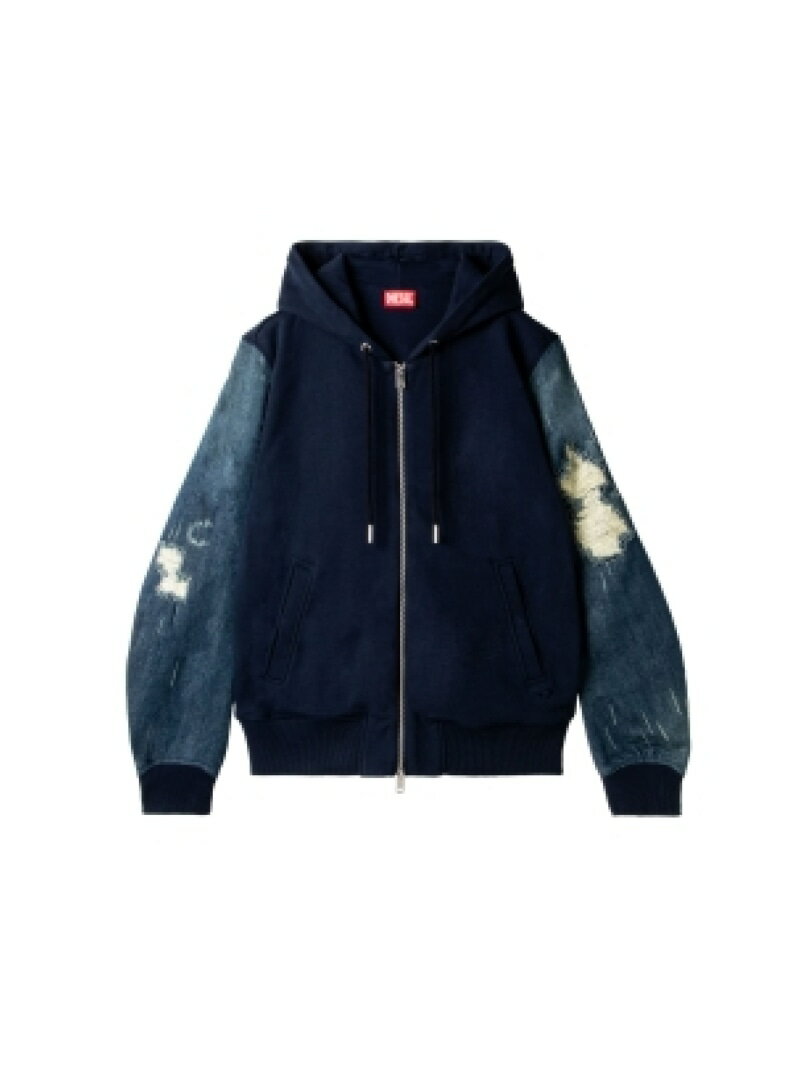 DIESEL Y WPbg p[J[ WbvAbv S-MIRR-NEW JACKET fB[[ gbvX p[J[Et[fB[ lCr[yz