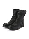 ROYAL FLASH KMRii/ケムリ/Crush Short Boots ロイヤルフラッシュ ファッション雑貨 その他のファッション雑貨 ブラック