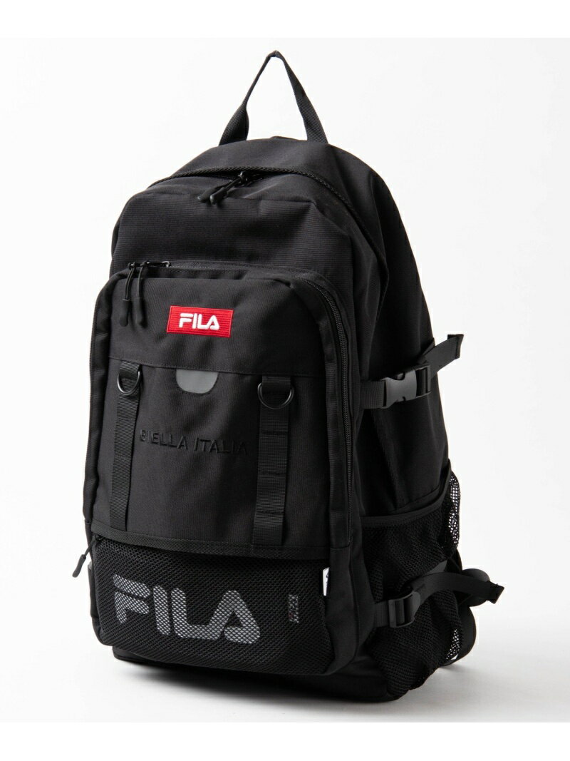 楽天市場 Sale 33 Off Wego M 別注fila スクールリュック ウィゴー バッグ リュック バックパック ブラック ホワイト Rba E 送料無料 Rakuten Fashion Men