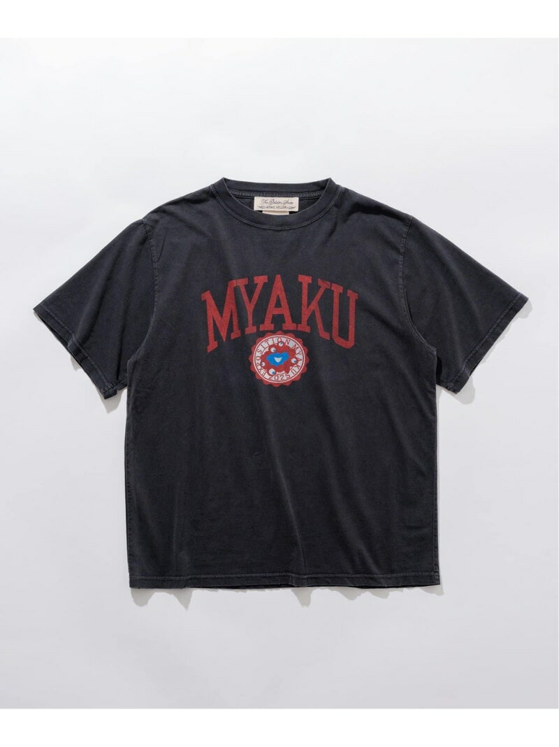 EDIFICE REMI RELIEF(レミレリーフ) 別注 ミャクミャク Tシャツ エディフィス トップス カットソー・Tシャツ ブラック ネイビー ブラウン【送料無料】のサムネイル