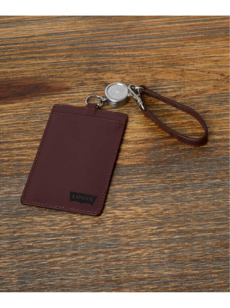 【SALE/3%OFF】Levi's Levi's リーバイス 本革 パスケース 日本製 マルカワ 財布・ポーチ・ケース パスケース・定期入れ レッド ピンク【...