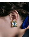 IRIS47 IRIS 47/shine earring BO116 セットアップセブン アクセサリー・腕時計 イヤリング・イヤーカフ ゴールド ブラック【送料...