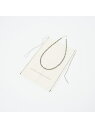 ABAHOUSE LASTWORD 【ERICKA NICOLAS BEGAY / エリッカ ニコラス ビゲイ】5M アバハウス アクセサリー・腕時計 ネックレス シルバー【送料無料】