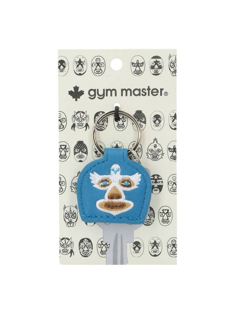 gym master gym master/(U)覆面レスラーキーカバー ジムマスター ファッション雑貨 チャーム・キーチェーン ブルー レッド グレー ブラック グリーン ネイビー イエロー