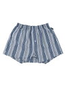 【SALE/30%OFF】COMME CA MEN COMME CA MEN/コムサメン サッカーストライプ柄トランクス ボディライフ インナー・ルームウェア ...