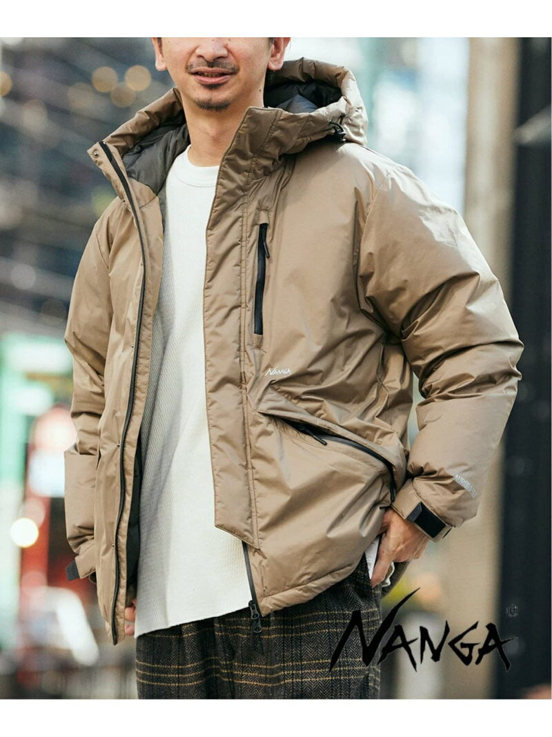 ジャーナルスタンダード ジャケット メンズ JOURNAL STANDARD relume 【NANGA / ナンガ】別注 AURORA DOWN JACKET ジャーナル スタンダード レリューム ジャケット・アウター ダウンジャケット・ダウンベスト ブラウン ブラック カーキ【送料無料】