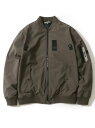 【SALE/3%OFF】Gros Gros MA-1 メンズ 中綿 防風 撥水加工 ストレッチ マルカワ ジャケット・アウター MA-1 グリーン ブラック【RBA_E】【送料無料】