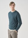 JOHN SMEDLEY バイカラー長袖コットンニットプルオーバー | S4755 | 30G EASY FIT ジョンスメドレー トップス ニット【送料無料】
